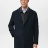 Manteau léger en laine recyclée Manteau léger en laine recyclée