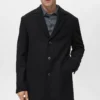 Manteau léger en laine recyclée Manteau léger en laine recyclée