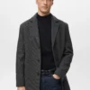 Manteau léger en laine recyclée