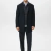 Manteau léger en laine recyclée Manteau léger en laine recyclée