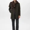 Manteau léger en laine recyclée Manteau léger en laine recyclée