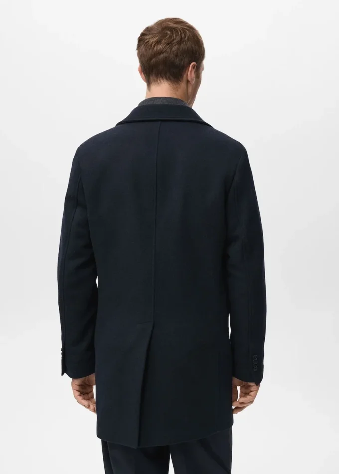 Manteau léger en laine recyclée Manteau léger en laine recyclée