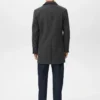 Manteau léger en laine recyclée