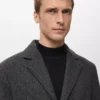 Manteau léger en laine recyclée