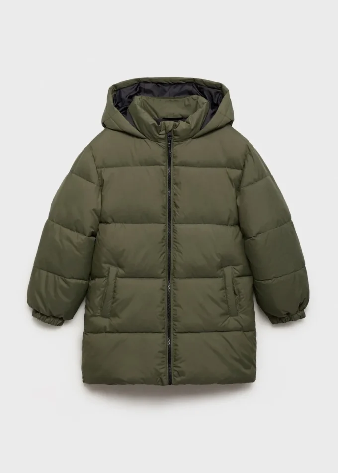 Manteau long avec doublure rembourrée Manteau long avec doublure rembourrée