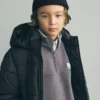 Manteau long avec doublure rembourrée