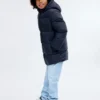 Manteau long avec doublure rembourrée