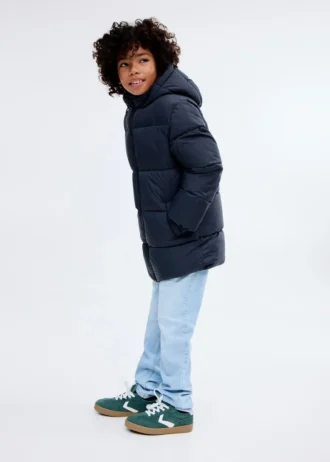 Manteau long avec doublure rembourrée