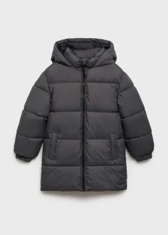 Manteau long avec doublure rembourrée