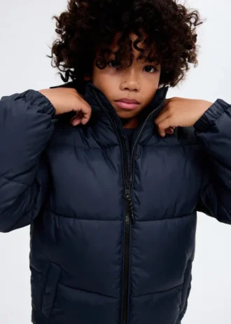Manteau long avec doublure rembourrée