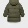 Manteau long avec doublure rembourrée Manteau long avec doublure rembourrée