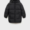 Manteau long avec doublure rembourrée