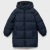 Manteau long avec doublure rembourrée