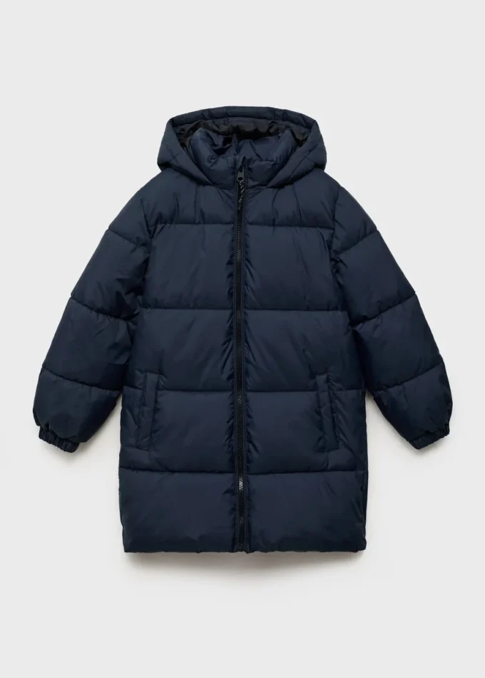 Manteau long avec doublure rembourrée