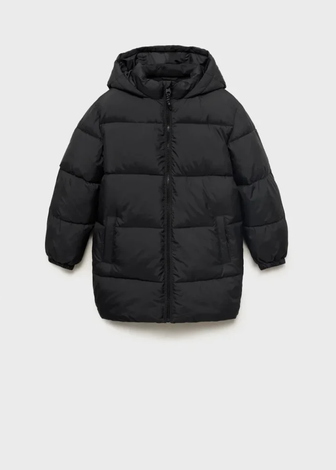 Manteau long avec doublure rembourrée