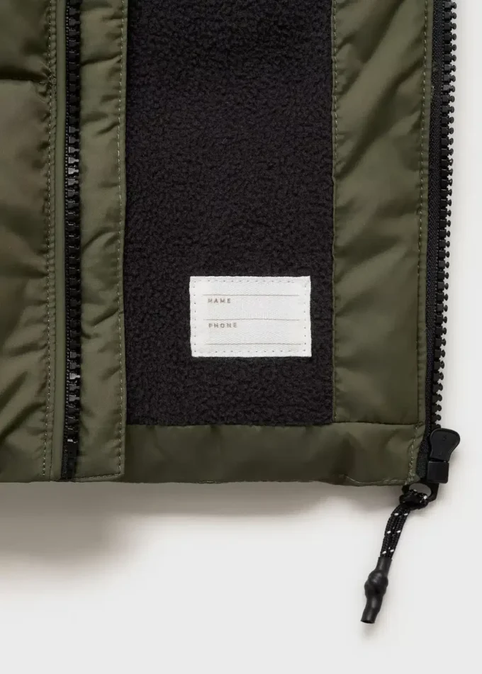 Manteau long avec doublure rembourrée Manteau long avec doublure rembourrée