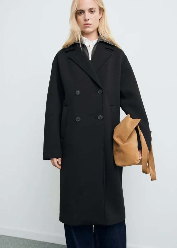 Manteau long combiné Manteau long combiné