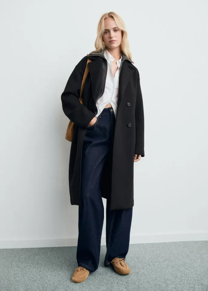 Manteau long combiné Manteau long combiné