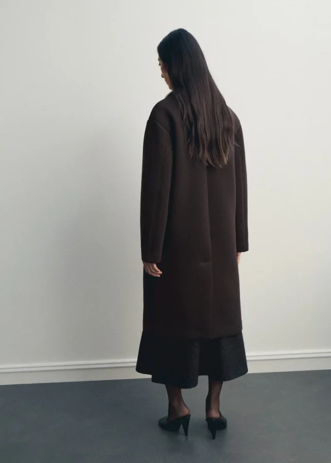 Manteau long combiné Manteau long combiné