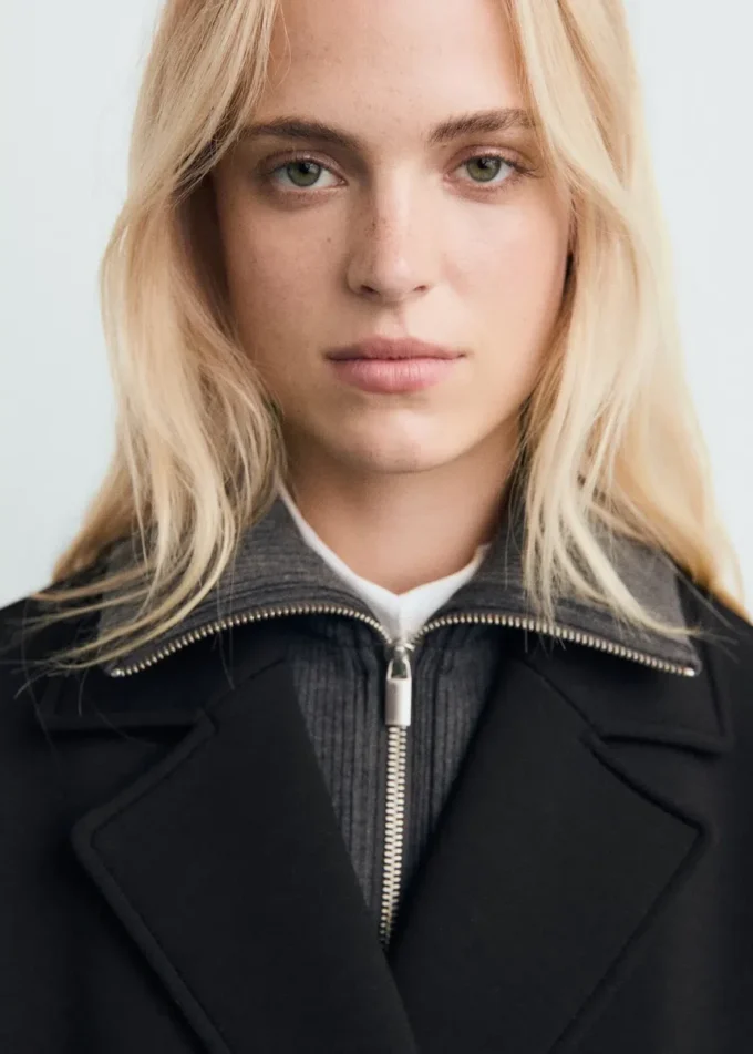 Manteau long combiné Manteau long combiné