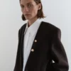 Manteau long en laine Manteau long en laine
