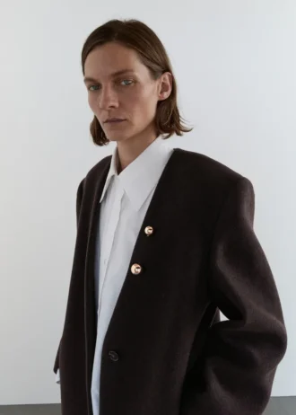 Manteau long en laine Manteau long en laine