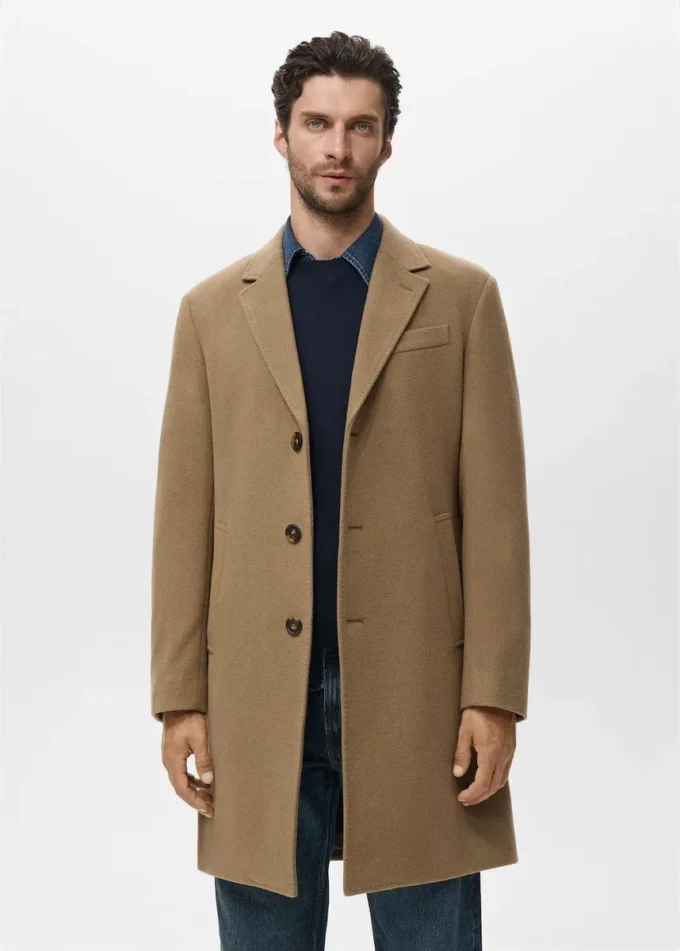 Manteau long en laine Manteau long en laine