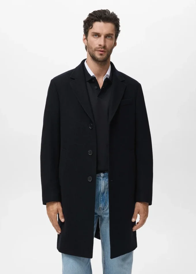Manteau long en laine Manteau long en laine