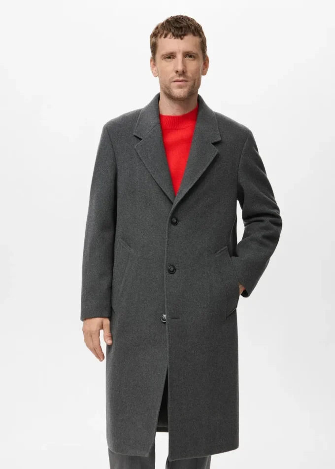Manteau long en laine Manteau long en laine