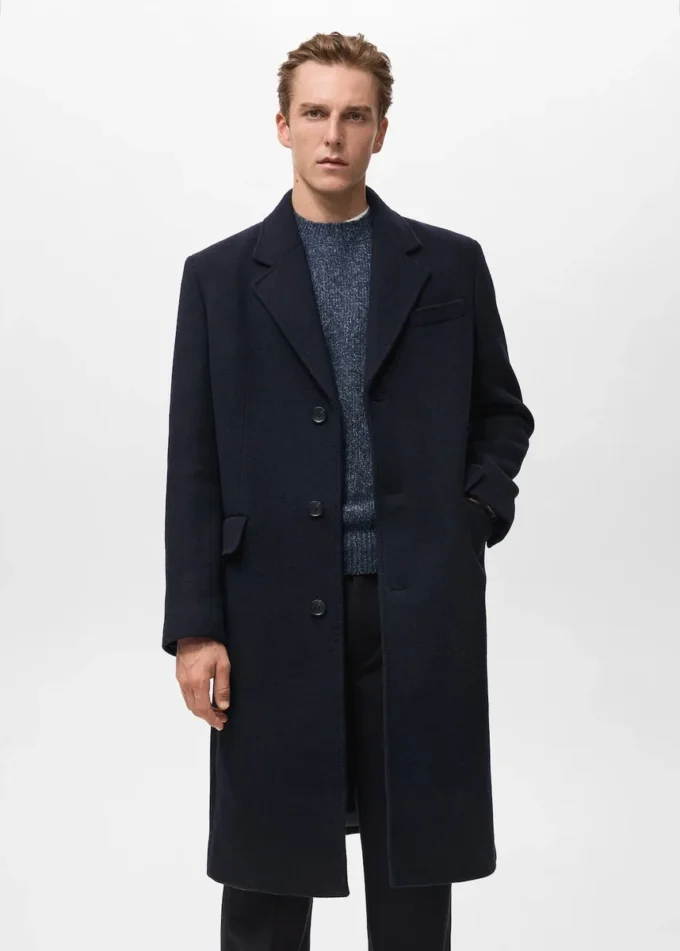 Manteau long en laine Manteau long en laine