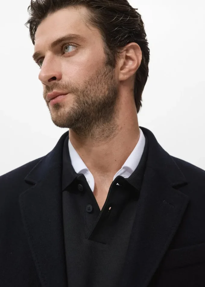 Manteau long en laine Manteau long en laine