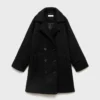 Manteau long en tissu