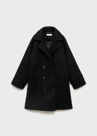 Manteau long en tissu