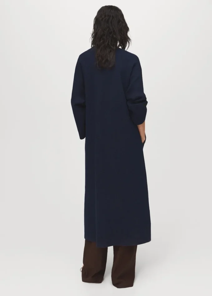 Manteau long en tricot Manteau long en tricot
