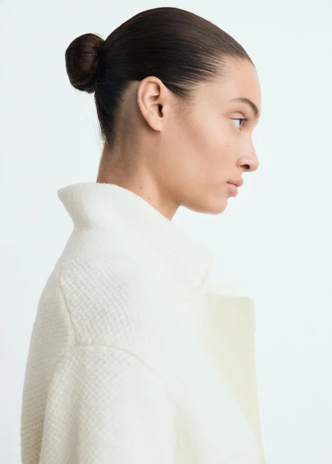 Manteau long en tricot Manteau long en tricot