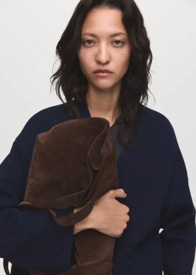 Manteau long en tricot Manteau long en tricot