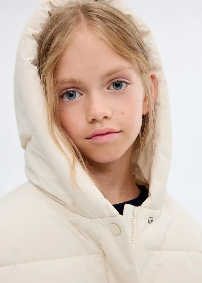 Manteau matelassé à capuche