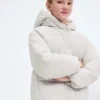 Manteau matelassé à capuche