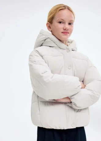 Manteau matelassé à capuche