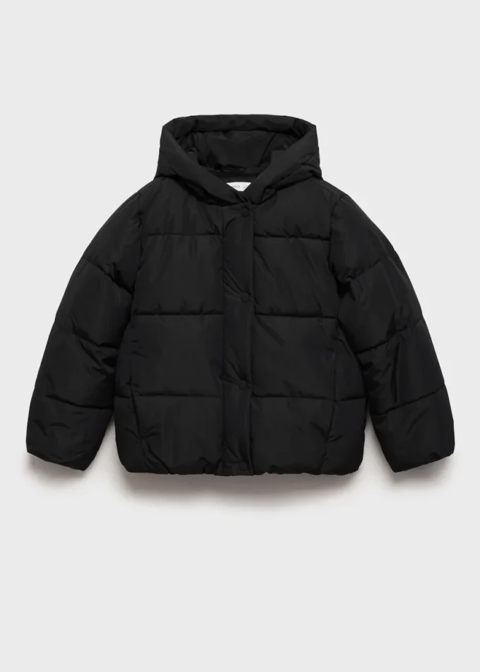 Manteau matelassé à capuche