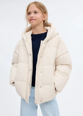 Manteau matelassé à capuche