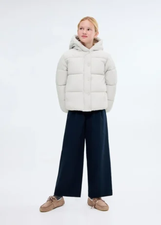 Manteau matelassé à capuche