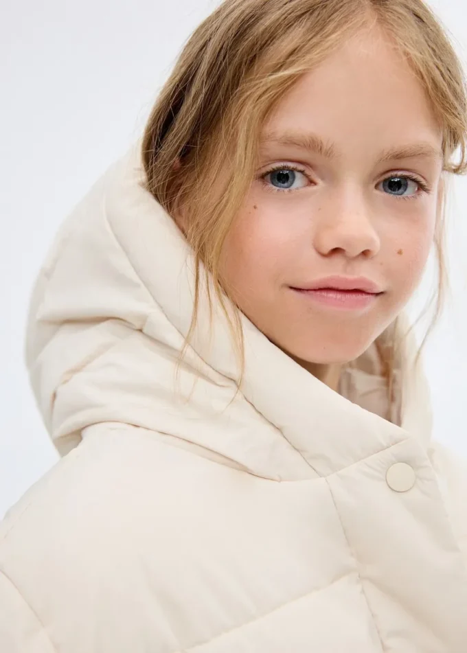 Manteau matelassé à capuche