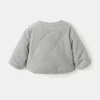 Manteau matelassé en velours côtelé