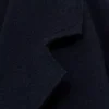 Manteau mi-long en tissu