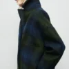 Manteau oversize à carreaux Manteau oversize à carreaux