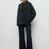 Manteau oversize à carreaux Manteau oversize à carreaux