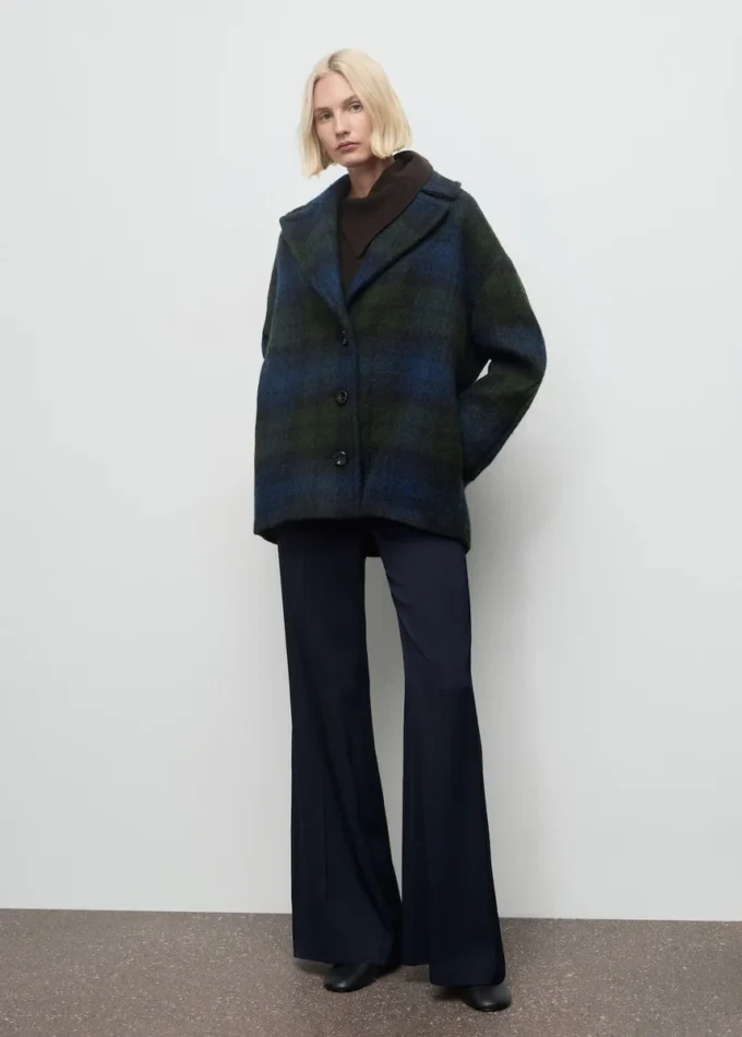 Manteau oversize à carreaux Manteau oversize à carreaux