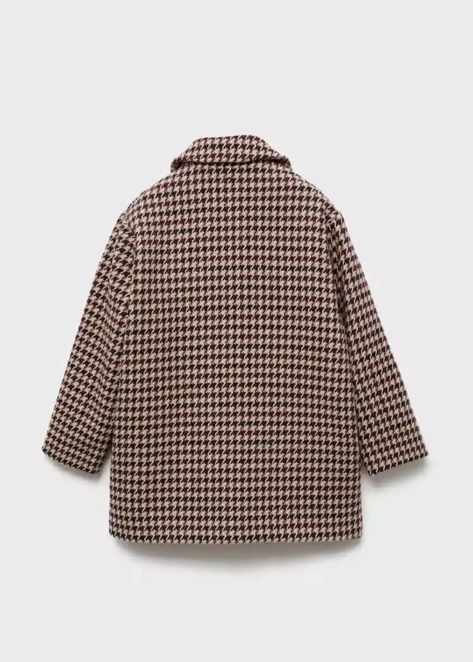 Manteau pied-de-poule