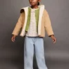 Manteau réversible double face en peluche